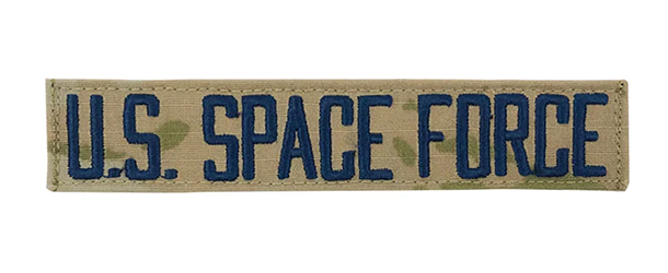 U.S. Space Force Branch Name Tag Sew On